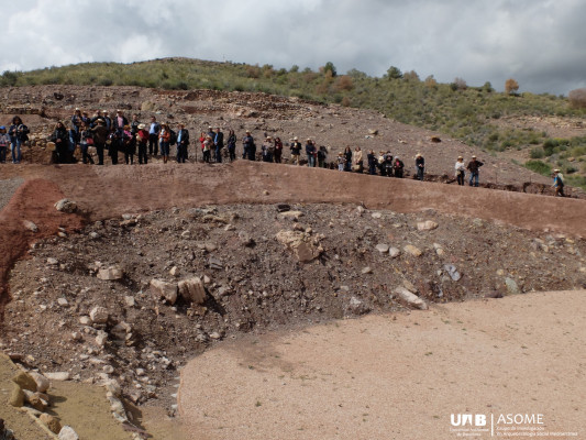...la construcción más grande hasta ahora encontrada de la gestión del agua realizada en tiempos argáricos